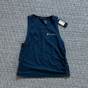 Peloton Navy Blue Athletic Tank